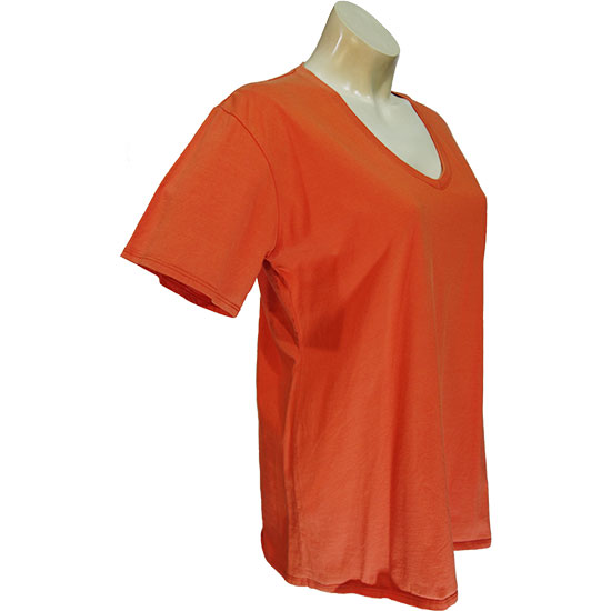 (L16G) Bliss Vneck (3150) Orange 98 08