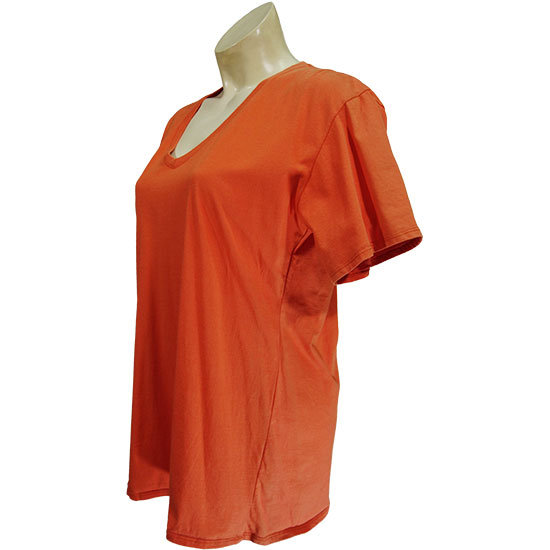 (L16G) Bliss Vneck (3150) Orange 98 09