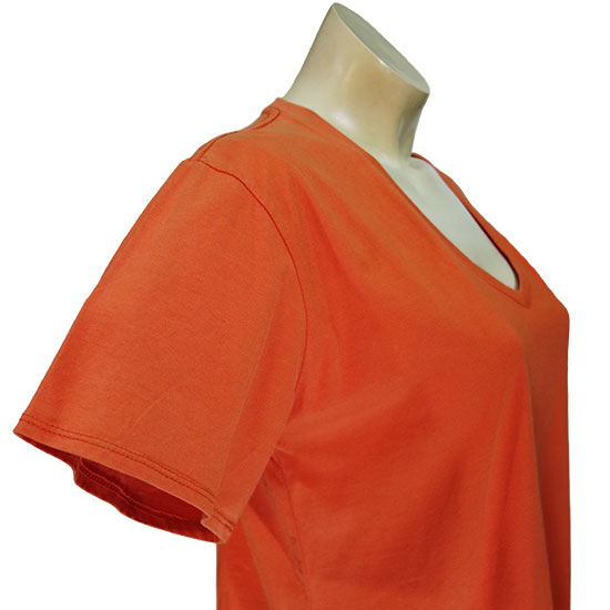 (L16G) Bliss Vneck (3150) Orange 98 10